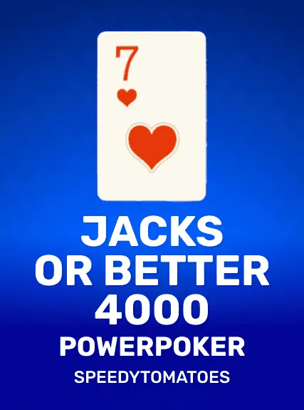 Jacks or Better 4000 Powerpoker game tile