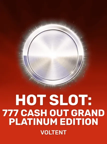 Hot Slot: 777 Cash Out Grand Platinum Edition game tile